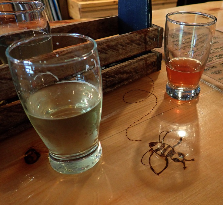 BeeWell Meadery in Bellaire, Michigan. July 2019.